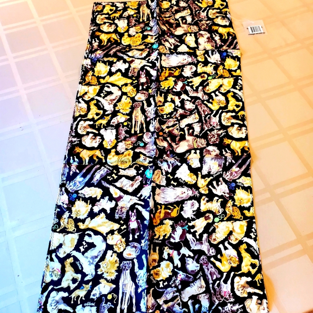 3/$30 NWT 100% Silk Dog & Cat Scarf Animal Lover 14" x 60" Sydney Love